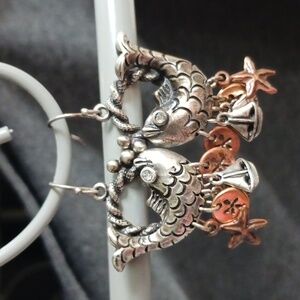 Vintage Fish Earrings